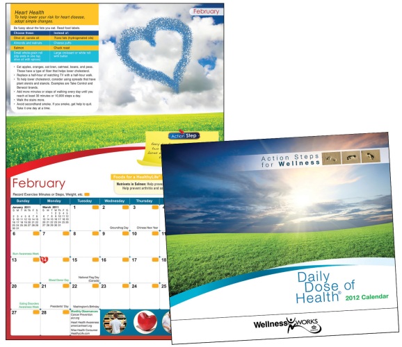 Wellness Wall Calendar