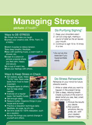 Managing Stress Picture Frame Magnet